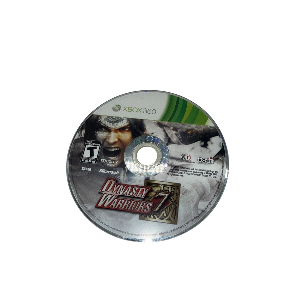 XBOX 360: DYNASTY WARRIORS 7 !! DISC ONLY